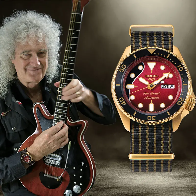 Seiko 5 Sports Brian May Limited Edition Men's Watch | SRPH80K1